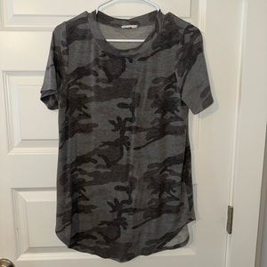 First Love Grey/Gray Camo Shirt